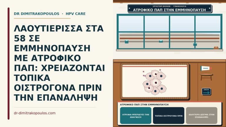 ατροφικό Παπ στην εμμηνόπαυση