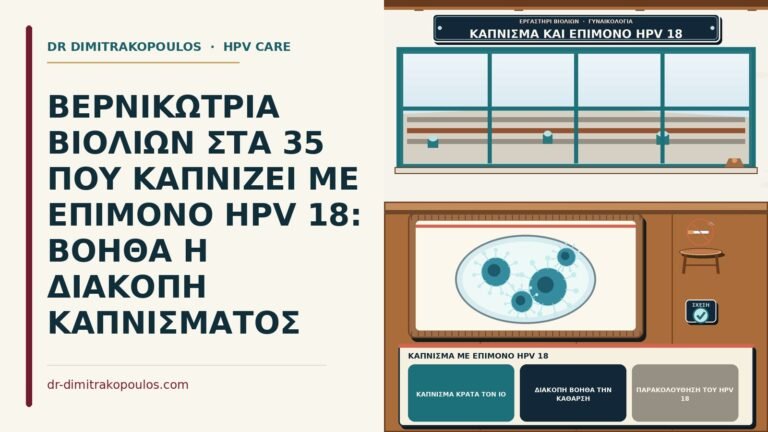 κάπνισμα με επίμονο HPV 18