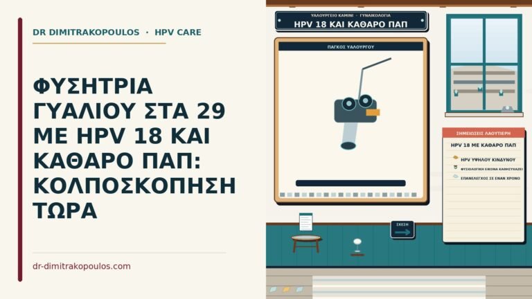 HPV 18 με καθαρό Παπ