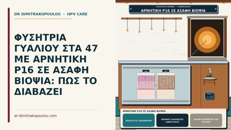 αρνητική p16 σε ασαφή βιοψία