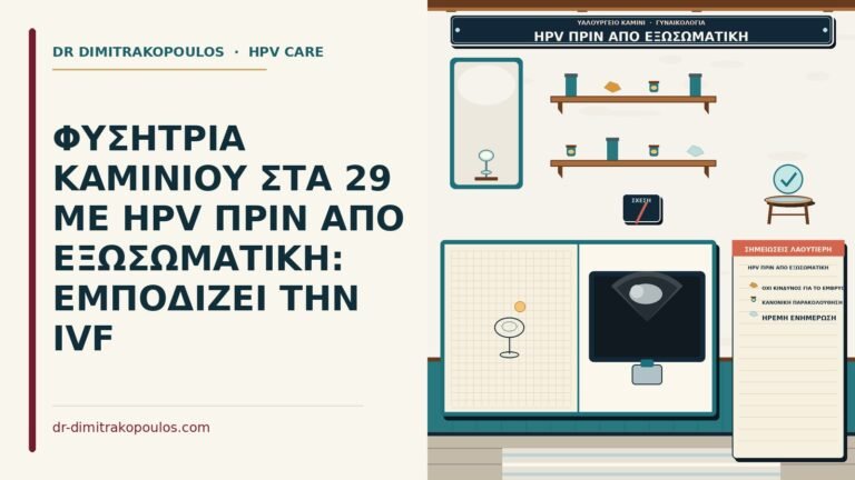 HPV πριν από εξωσωματική