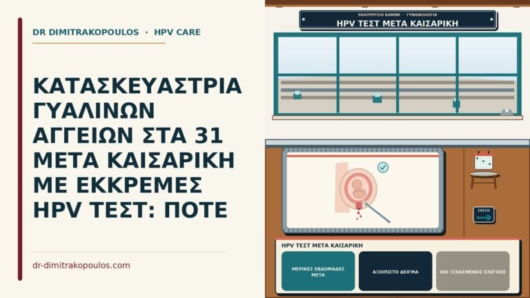HPV τεστ μετά καισαρική