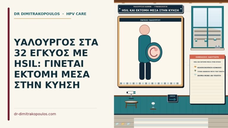 HSIL και εκτομή μέσα στην κύηση