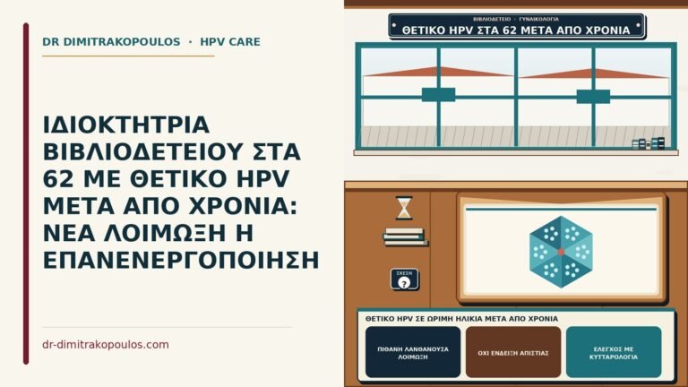 θετικό HPV σε ώριμη ηλικία μετά από χρόνια