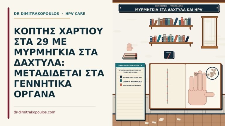 μυρμηγκιά στα δάχτυλα και γεννητικά όργανα