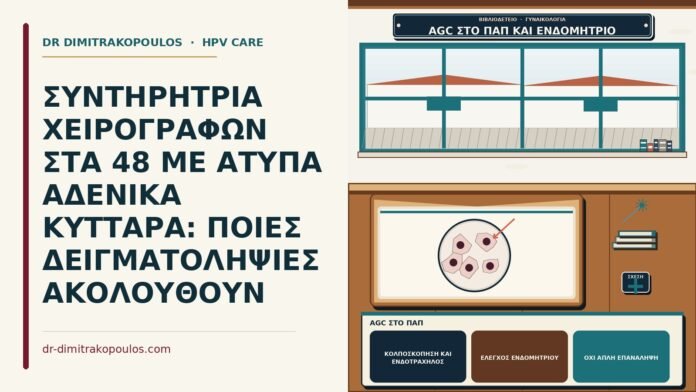 ΣΥΝΤΗΡΗΤΡΙΑ ΧΕΙΡΟΓΡΑΦΩΝ ΣΤΑ 48 ΜΕ ΑΤΥΠΑ ΑΔΕΝΙΚΑ ΚΥΤΤΑΡΑ: ΠΟΙΕΣ ΔΕΙΓΜΑΤΟΛΗΨΙΕΣ ΑΚΟΛΟΥΘΟΥΝ AGC στο Παπ