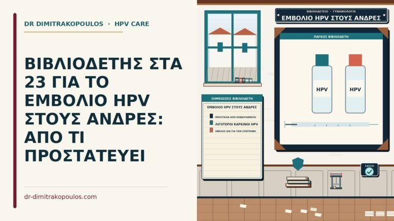 εμβόλιο HPV στους άνδρες