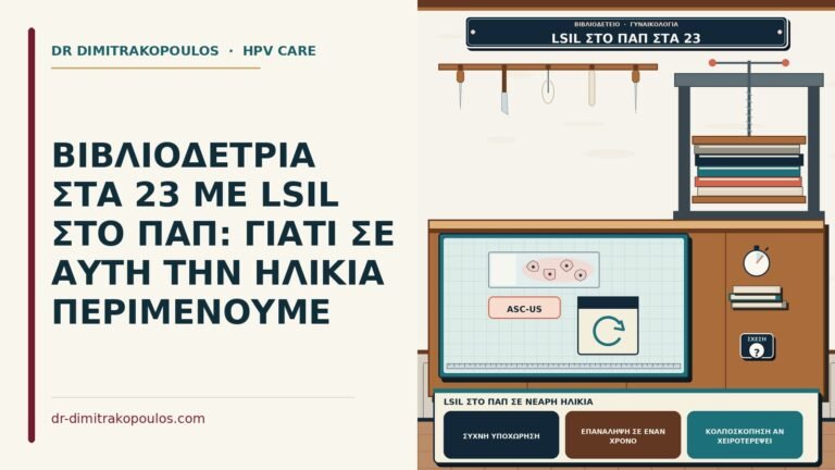 LSIL στο Παπ σε νεαρή ηλικία