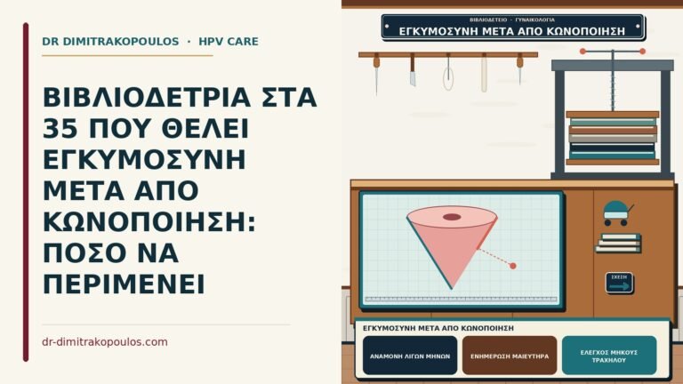 εγκυμοσύνη μετά από κωνοποίηση