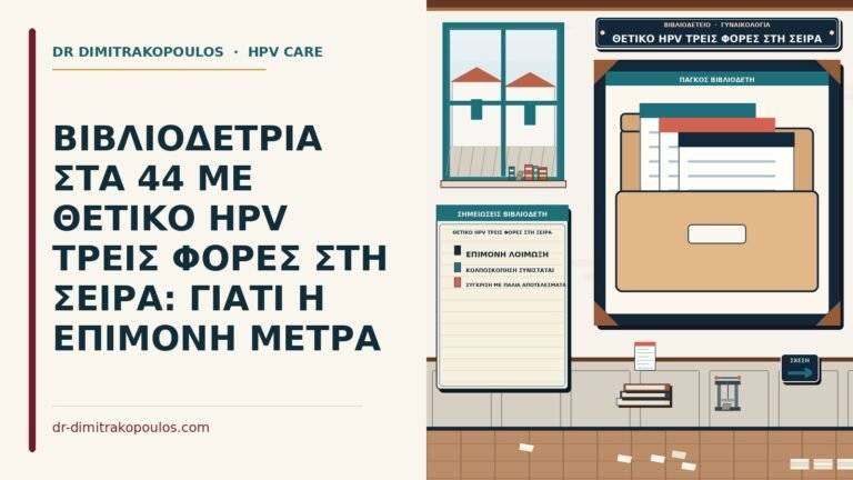 θετικό HPV τρεις φορές στη σειρά