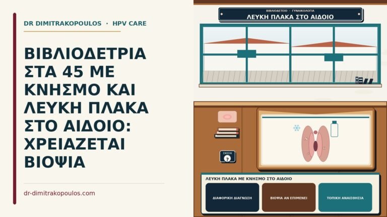 λευκή πλάκα με κνησμό στο αιδοίο