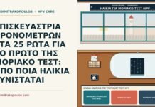 ηλικία έναρξης του μοριακού τεστ HPV