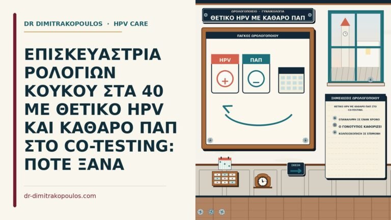 θετικό HPV με καθαρό Παπ στο co-testing