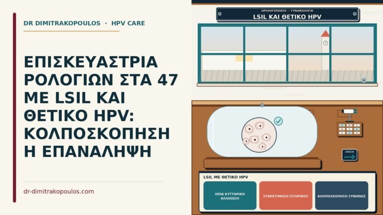LSIL με θετικό HPV