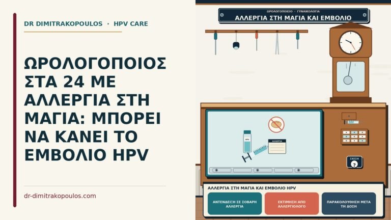αλλεργία στη μαγιά και εμβόλιο HPV