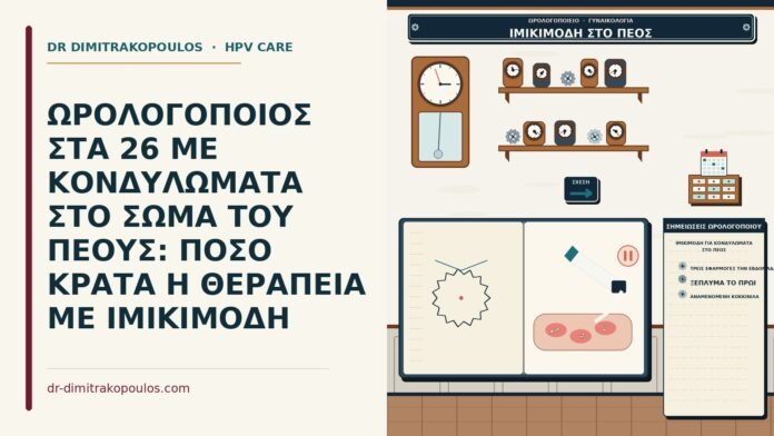 ιμικιμόδη για κονδυλώματα στο πέος