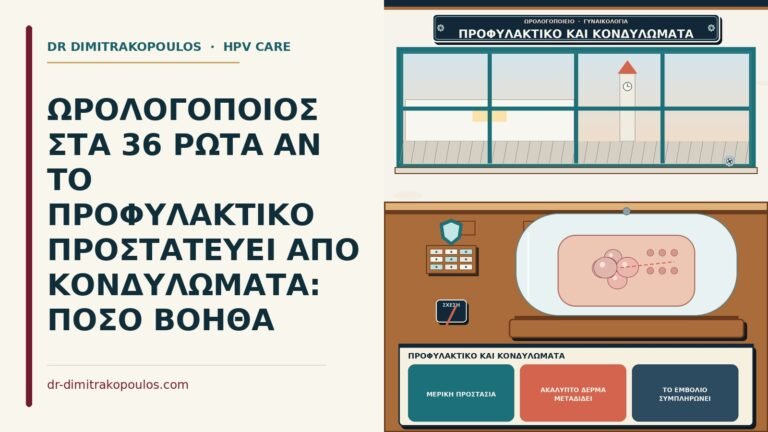 προφυλακτικό και κονδυλώματα