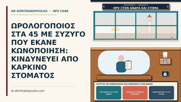 σύζυγος με κωνοποίηση και κίνδυνος στον άνδρα