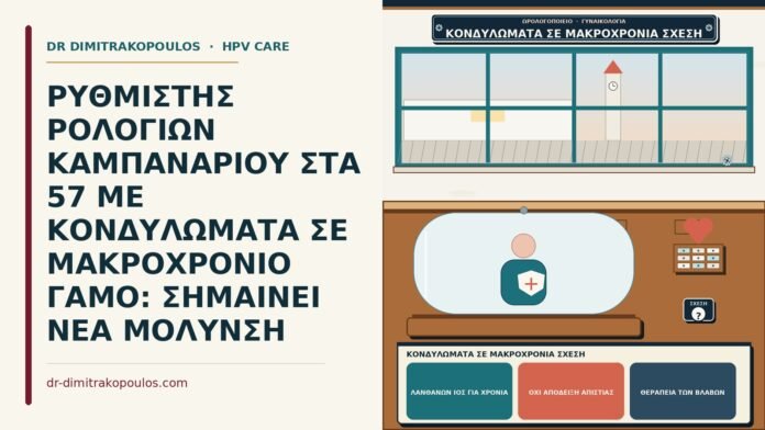 κονδυλώματα σε μακροχρόνια σχέση