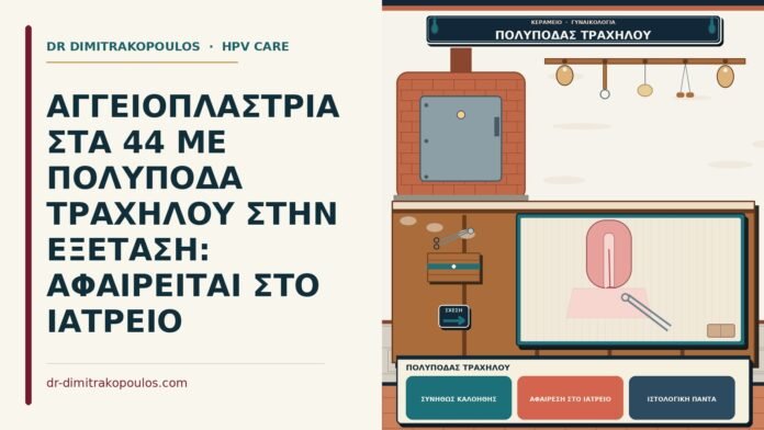 πολύποδας τραχήλου