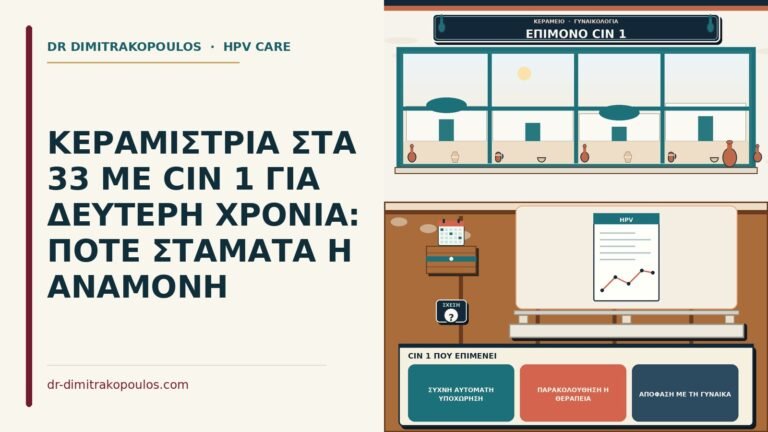 CIN 1 που επιμένει