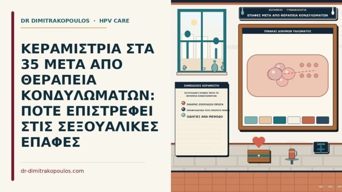 σεξουαλικές επαφές μετά τη θεραπεία κονδυλωμάτων