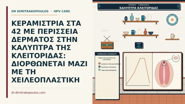 μείωση της καλύπτρας της κλειτορίδας