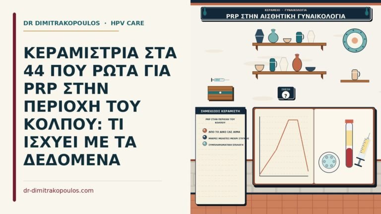 PRP στην περιοχή του κόλπου