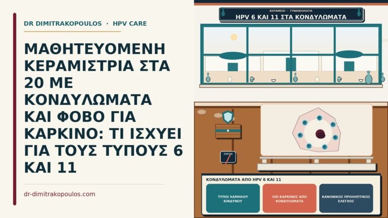 κονδυλώματα από HPV 6 και 11
