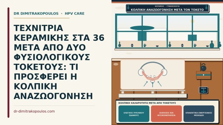κολπική χαλαρότητα μετά από τοκετούς