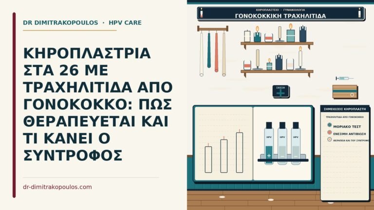τραχηλίτιδα από γονόκοκκο