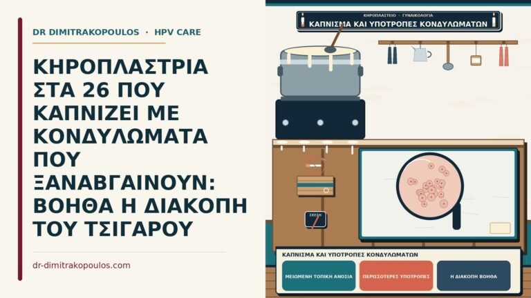 κάπνισμα και υποτροπές κονδυλωμάτων