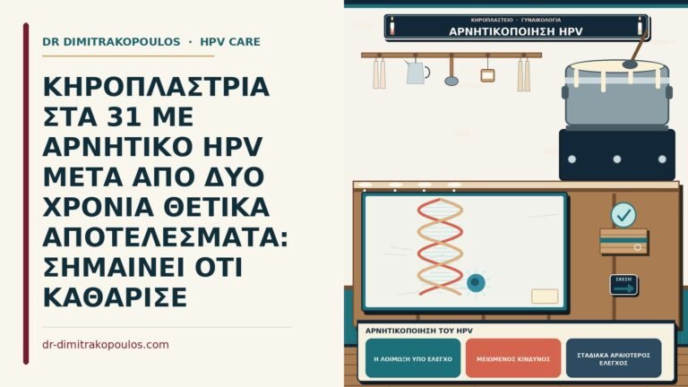 αρνητικοποίηση του HPV