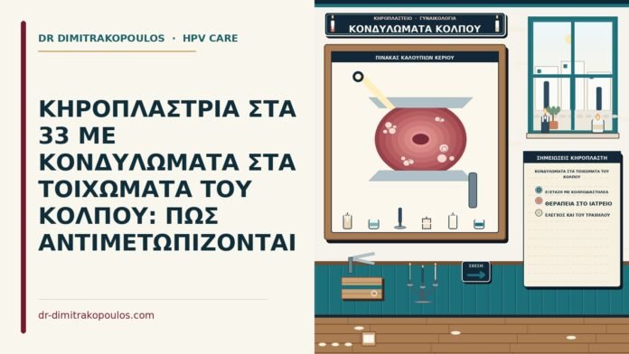 κονδυλώματα στα τοιχώματα του κόλπου