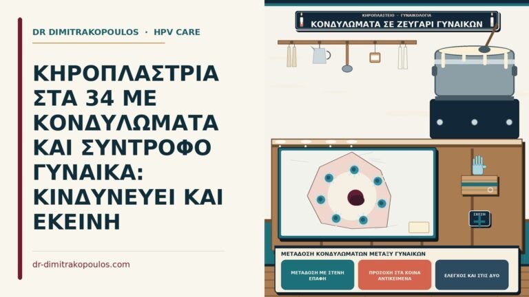 μετάδοση κονδυλωμάτων μεταξύ γυναικών