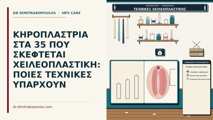 ΚΗΡΟΠΛΑΣΤΡΙΑ ΣΤΑ 35 ΠΟΥ ΣΚΕΦΤΕΤΑΙ ΧΕΙΛΕΟΠΛΑΣΤΙΚΗ: ΠΟΙΕΣ ΤΕΧΝΙΚΕΣ ΥΠΑΡΧΟΥΝ τεχνικές χειλεοπλαστικής