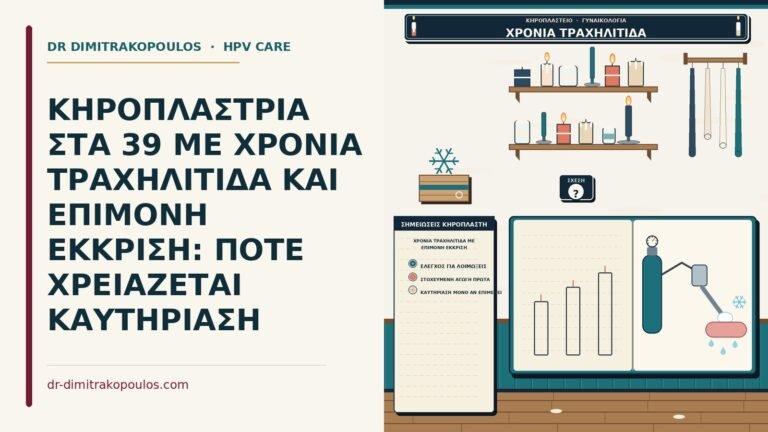 χρόνια τραχηλίτιδα με επίμονη έκκριση