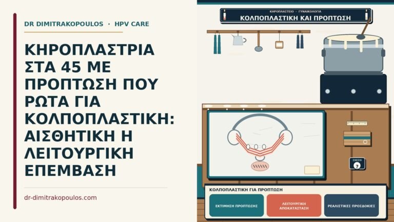 κολποπλαστική για πρόπτωση