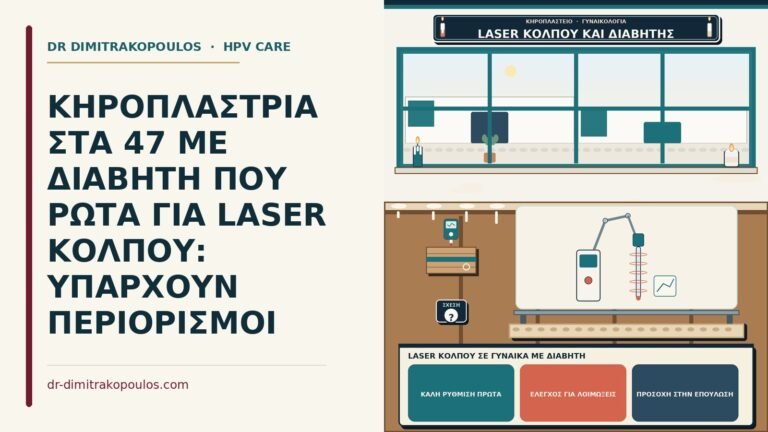 laser κόλπου σε γυναίκα με διαβήτη