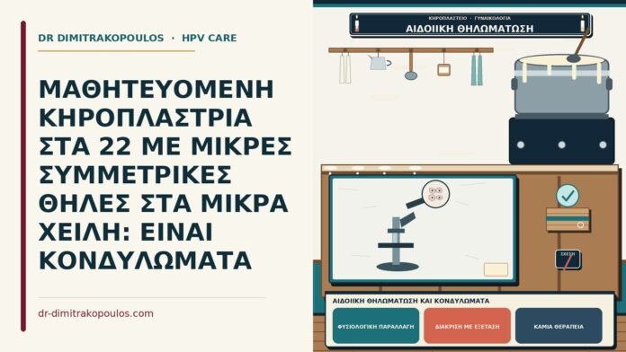 αιδοιική θηλωμάτωση και κονδυλώματα