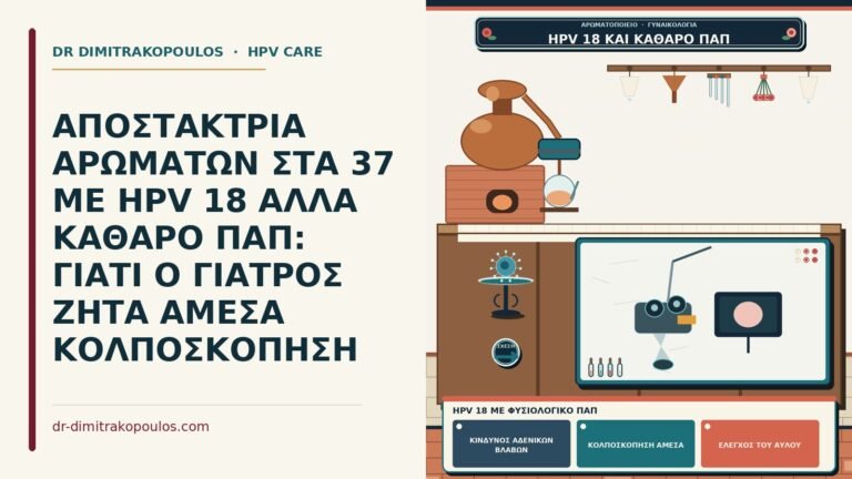 HPV 18 με φυσιολογικό Παπ