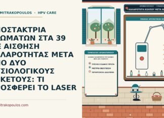 ΑΠΟΣΤΑΚΤΡΙΑ ΑΡΩΜΑΤΩΝ ΣΤΑ 39 ΜΕ ΑΙΣΘΗΣΗ ΧΑΛΑΡΟΤΗΤΑΣ ΜΕΤΑ ΑΠΟ ΔΥΟ ΦΥΣΙΟΛΟΓΙΚΟΥΣ ΤΟΚΕΤΟΥΣ: ΤΙ ΠΡΟΣΦΕΡΕΙ ΤΟ LASER αίσθηση χαλαρότητας του κόλπου μετά από τοκετούς