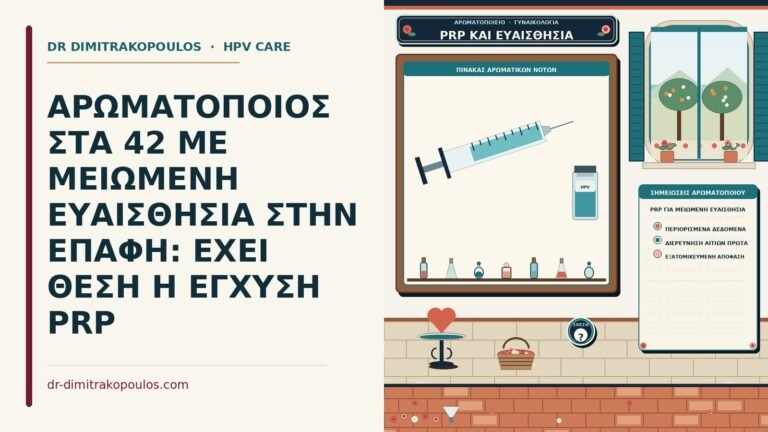 PRP για μειωμένη ευαισθησία