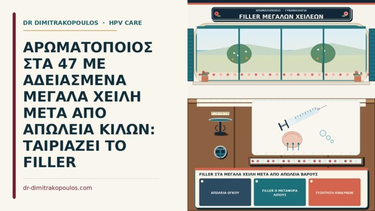 filler στα μεγάλα χείλη μετά από απώλεια βάρους