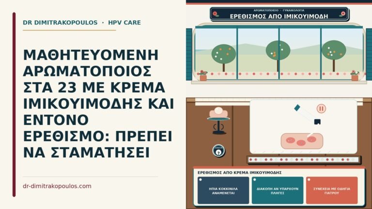 ερεθισμός από κρέμα ιμικουιμόδης