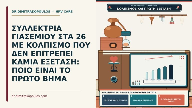 κολπισμός και πρώτη γυναικολογική εξέταση