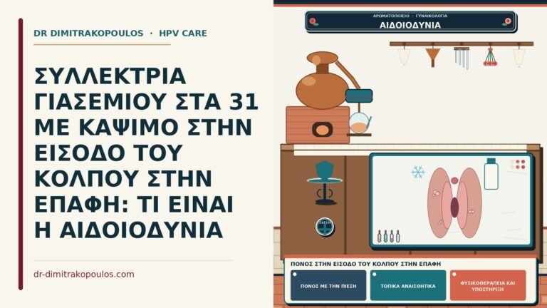 πόνος στην είσοδο του κόλπου στην επαφή