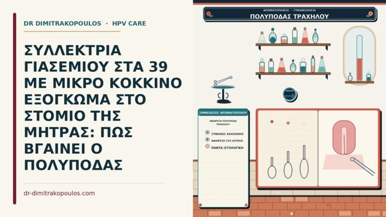 αφαίρεση πολύποδα τραχήλου
