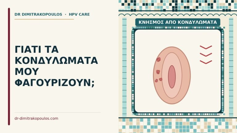 κνησμός από κονδυλώματα