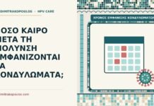 χρόνος εμφάνισης κονδυλωμάτων